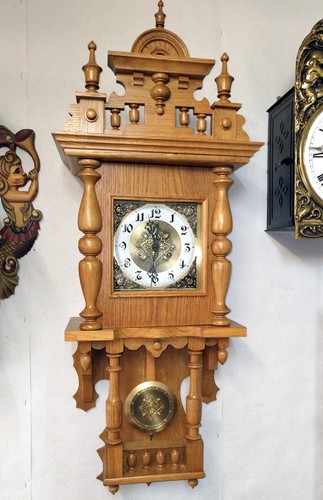 Alte große wanduhr regulator - große,