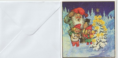 Künstler postkarte trolle - künstler-,