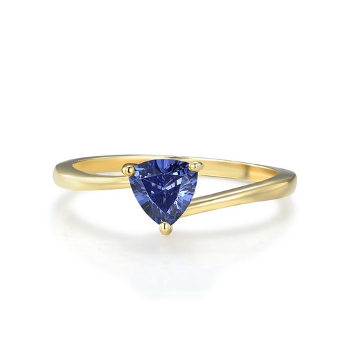 Damenring karat gold auf - 9,