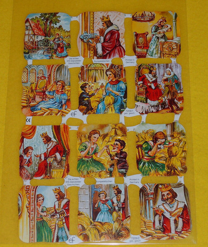 Poesiebilder oblaten - 1x,