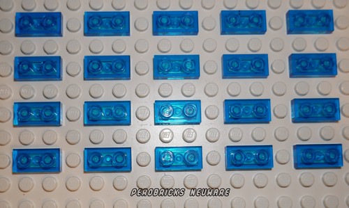 Lego basic platten 1x2 - lego, 20