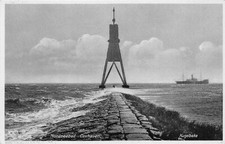 AK Nordseebad Cuxhaven Kugelbake