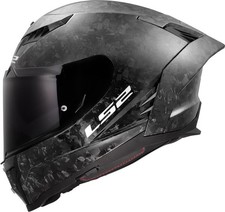 LS2 FF807 Dragon helmet solid forged carbon black