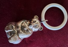 Antike baby rassel - rassel, mit