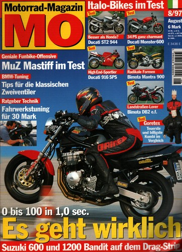 Zeitschrift motorrad 8 von - mo, #8