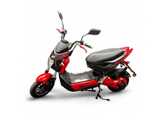 E- Roller Scooter SXT RAPTOR 1200  Rot | Reichweite 60 KM |45 KM/H | TOP ZUSTAND