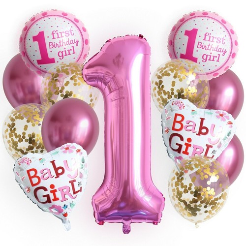 Geburtstag luftballons pink - luftballons,