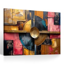 Leinwand Bild Abstrakt Bunt