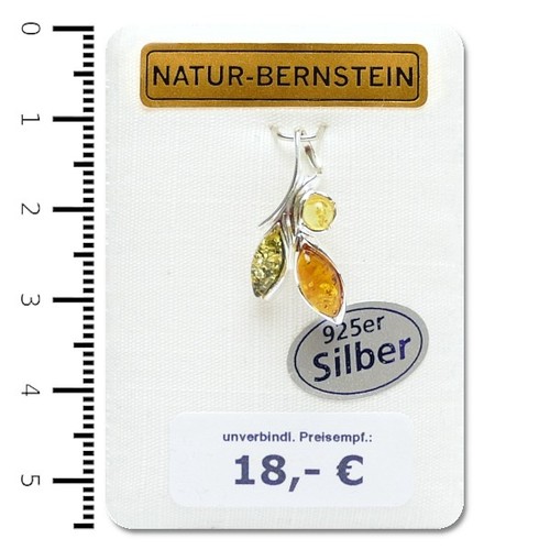 Bernstein anhänger modern - anhänger,