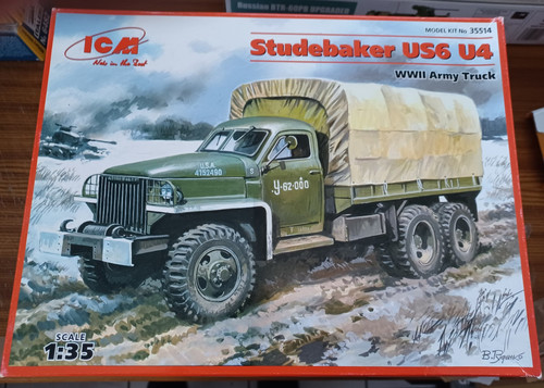 Icm 35514 studebaker us6 - 1:35,