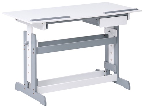 Kinderschreibtisch mdf weiß - mdf,