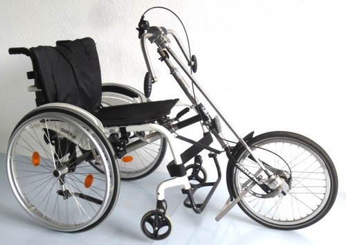 Handbike roam mit rollstuhl - handbike,