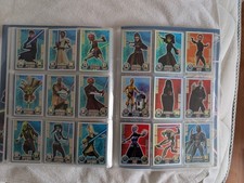 Vollständige Star Wars Clone Wars Force Attax Serie 1 Sammelmappe Sammelheft