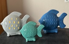 Tiziano Keramik Deko Fische