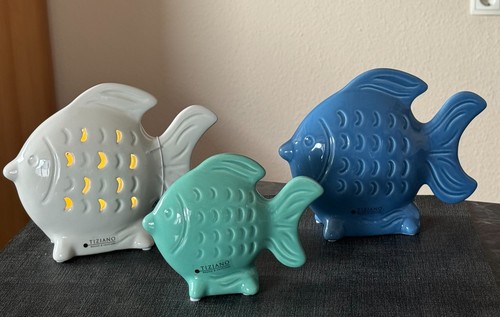 Tiziano keramik deko - deko, fische