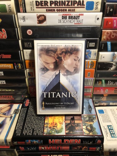 Vhs titanic james - titanic,