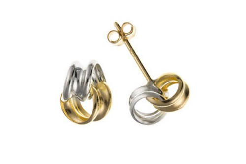 Mehrfarbige gold knoten - gold,