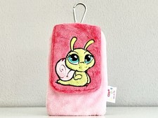 ✅ NICI "SWEET HEARTS" Schnecke Täschchen Tasche Hülle Mappe mit Karabiner  !