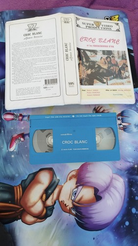 Vhs croc blanc und die - croc,