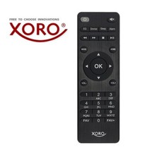 Original Fernbedienung für XORO DAB 600 V2 / V3 - ohne Spotify Internet Radio