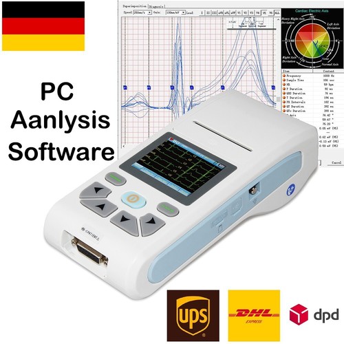 Stock kanal ekg gerät - de, stock,1-kanal-ekg-gerät