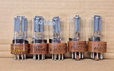 5x TUBE UNITED ELECTRONIC