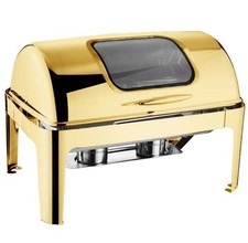Chafing Dish Gold 9L Edelstahl