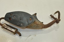 PIAGGIO NRG EXTREME C21 AUSPUFF AUSPUFFANLAGE ENDTOPF KRÜMMER HITZEBLECH SC27