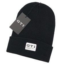 Volkswagen VW GTI Kollektion Wintermütze Strickmütze Mütze schwarz 5HV084303041