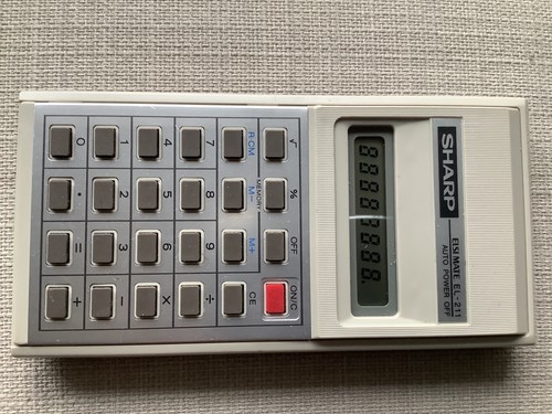Sharp elsi mate - el-211, *