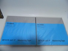 Studer revox mastering tape - 2x,