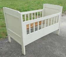 antikes Kinderbett - shabby chic -auch tolle Gartendeko 131 x 71 x 87cm