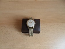 Vintage Junghans Trilastic Armbanduhr 693.72 (J93S1) 33 mm ca. 1960 läuft
