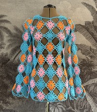 Reclaimed Vintage Crochet Mini