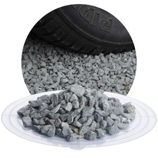 25 kg Diabas Ziersplitt grau