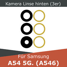 Ersatz Kamera Linse SET für Samsung A54 (A546) 5G Glas Back Camera Lens + Kleber