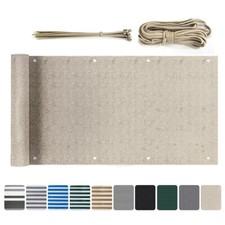 Sekey Balkon Sichtschutz HDPE Balkonsichtschutz Reißfest Sonnenschutz Bespannung