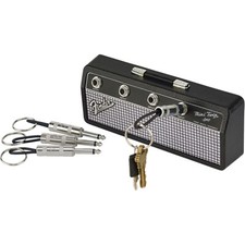Fender Gitarre Bass Schlüsselanhänger Key Jack Rack Verstärker Schlüsselbrett