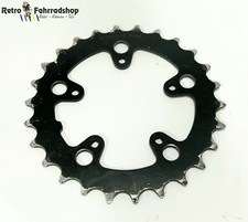 Shimano SG F-26 Rennrad MTB Kettenblatt schwarz BCD 74mm LK 26Zähne 1992 24g RAR