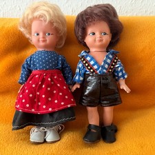 Sammelpuppe, Puppe set 2 Stück, Puppen 20 cm in traditioneller Tracht