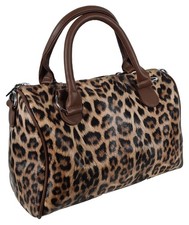 Bowling Handtasche Leopard  -