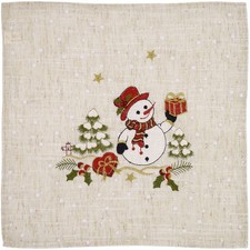 Schneemann Tischdecke