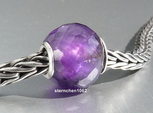 Trollbeads runder amethyst - *,