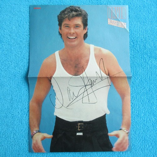 David hasselhoff poster bravo - hasselhoff,