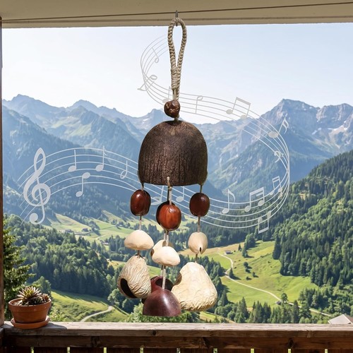 Klangspiel holz nussschalen - holz,