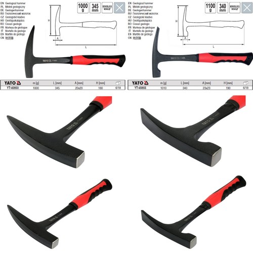 Yato geologenhammer hammer - yato, mit