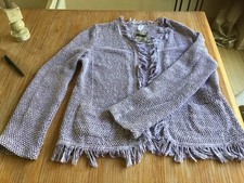 Frühling Strickjacke White
