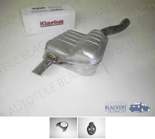 Klarius auspuff endtopf - auspuff,