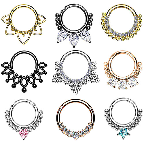 Premium septum piercing - septum,
