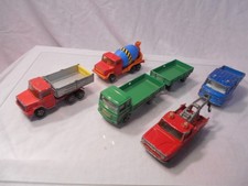 MAJORETTE Konvolut Trucks Mercedes Saviem Magirus Dodge, kein Matchbox HotWheels